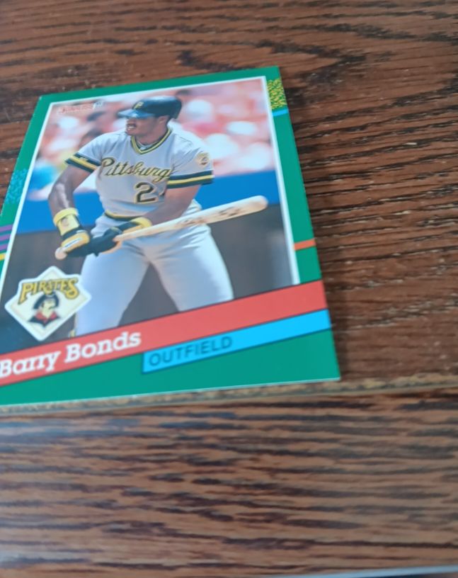 1991 Donruss #495 Barry Bonds — front