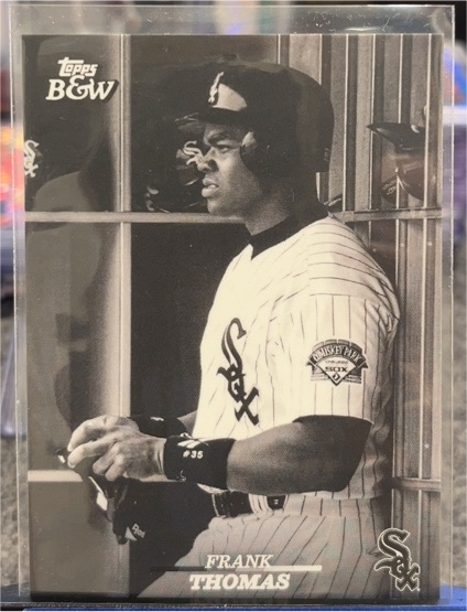 2024 Topps Black & White #74 Frank Thomas — front