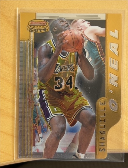1996-97 Bowman's Best #BC7 Shaquille O'Neal Cuts — front