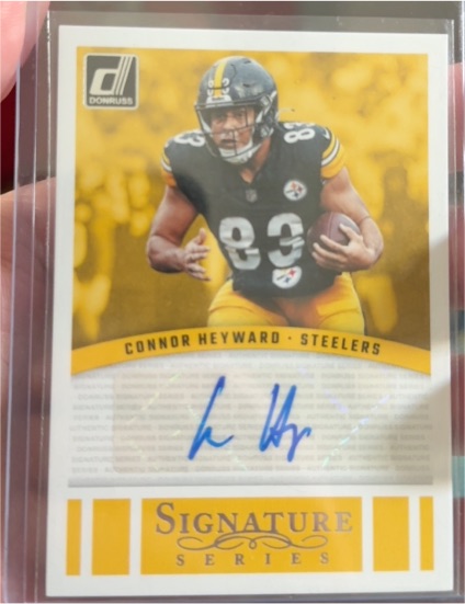 2024 Panini Donruss Signature Series #SSE-CHE Connor Heyward — front