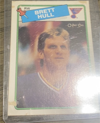 1988-89 O-Pee-Chee #66 Brett Hull — front