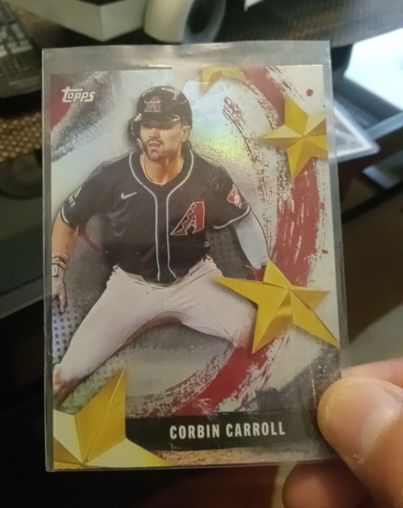 2025 Topps Series 1 Stars of MLB #SMLB-15 Corbin Carroll — front