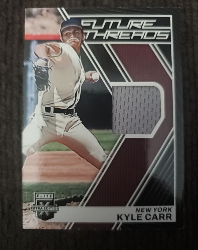 2023 Panini Elite Extra Edition Future Threads #FT-KC Kyle Carr — front