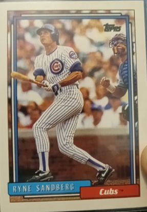 1992 Topps #110 Ryne Sandberg — front