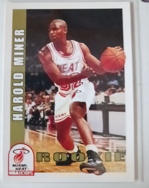 1992-93 NBA Hoops #413 Harold Miner — front
