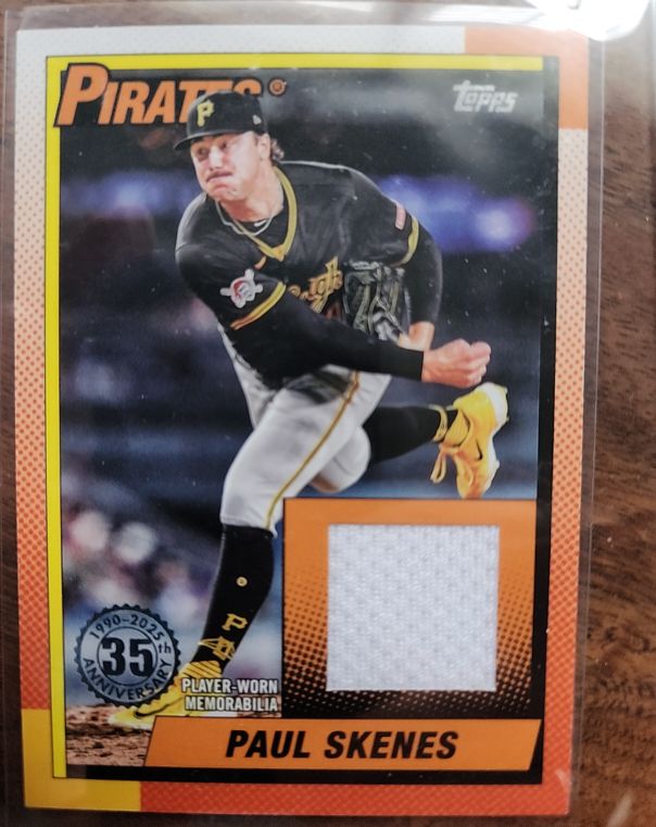 2025 Topps Series 1 1990 Topps #T90R-PS Paul Skenes — front