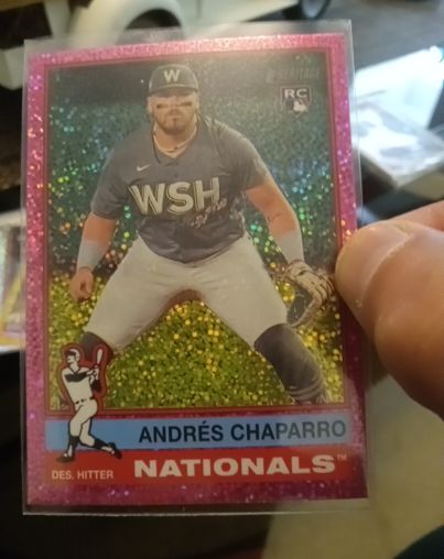 2025 Topps Heritage #418 Andrés Chaparro — front