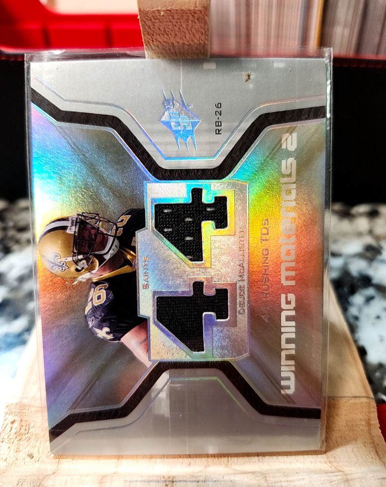 2007 Upper Deck SPx Winning Materials 44 Deuce McAllister — front