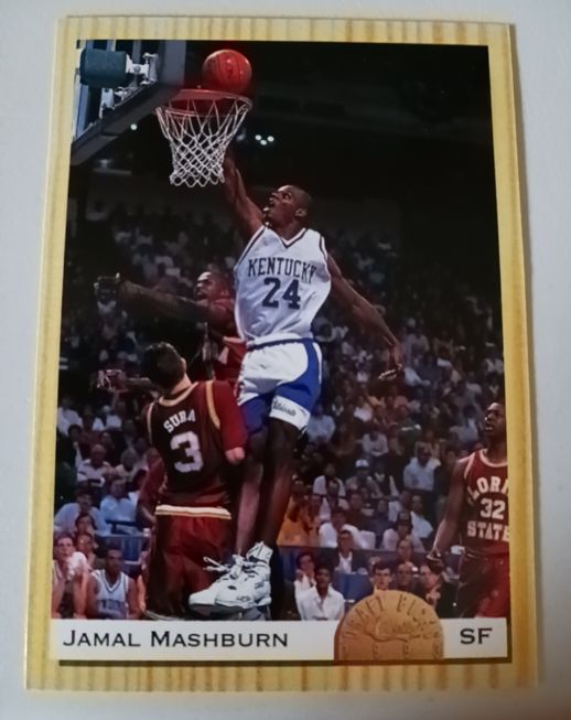 1993 Classic Draft Picks #3 Jamal Mashburn — front