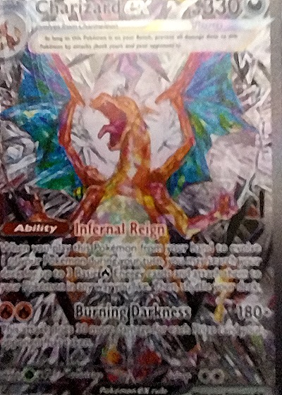 2022 Pokémon TCG Sv03: Obsidian Flames #223/197 Charizard EX — front