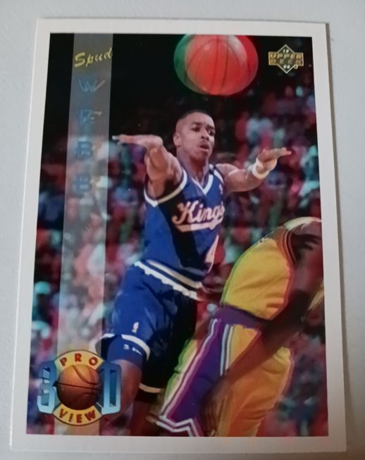 1993-94 Upper Deck Pro View #45 Spud Webb — front