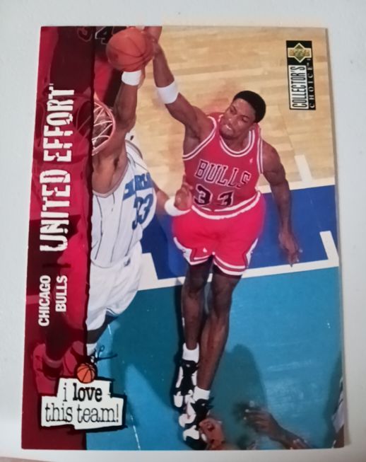 1995-96 Upper Deck Collector's Choice #369 Scottie Pippen Chicago Bulls — front