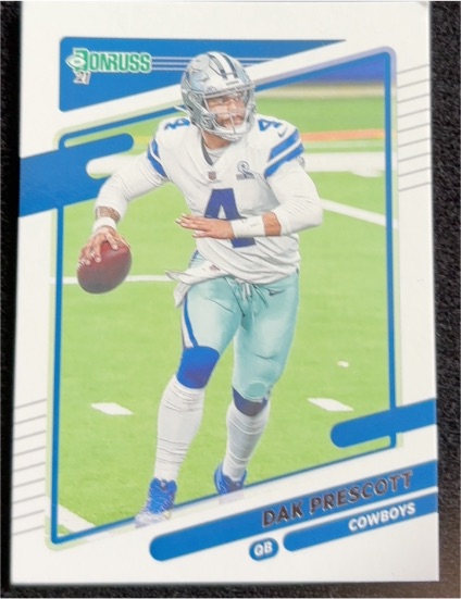 2021 Donruss #187 Dak Prescott — front