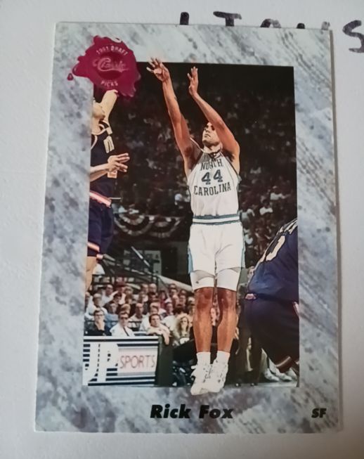 1991 Classic Four Sport #164 Rick Fox — front