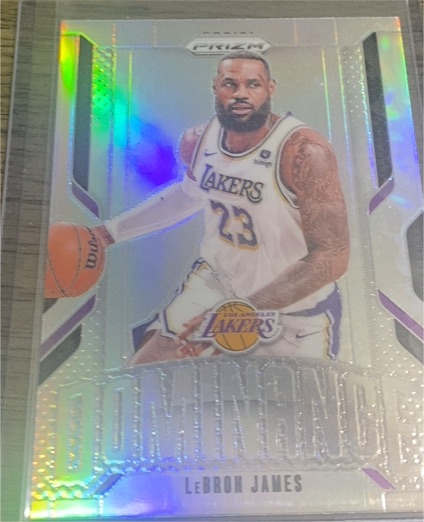 2024-25 Panini Prizm #14 LeBron James Dominance — front
