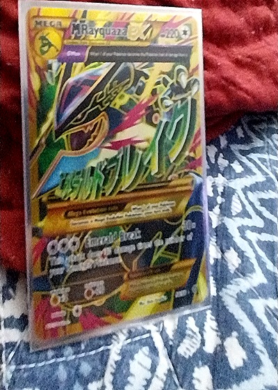 2015 Pokémon Mega Rayquaza EX #98 — front