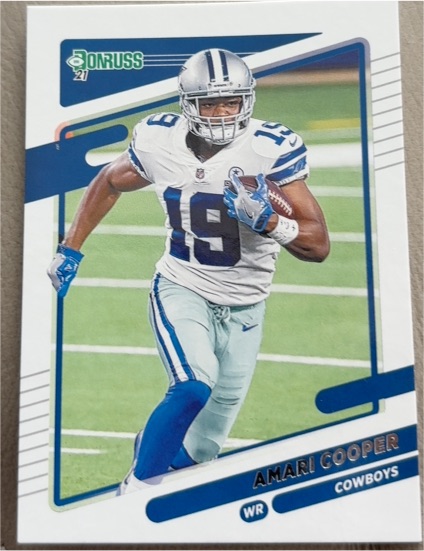 2021 Donruss #189 Amari Cooper — front