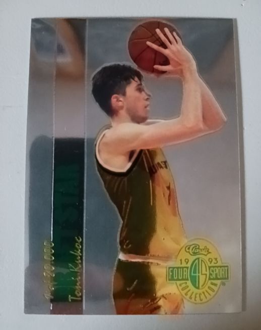 1993 Classic Four Sport Collection Draft Stars #DS45 Toni Kukoc Rookie Card — front