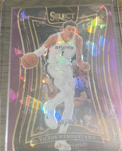 2024-25 Panini Select #309 Victor Wembanyama Mezzanine Level — front