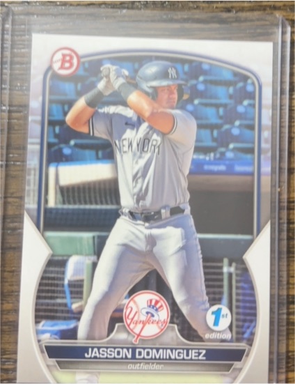 2023 Bowman Prospects #BP-18 Jasson Dominguez — front
