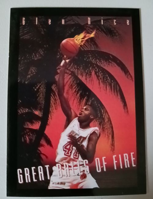 1993-94 SkyBox Premium #327 Glen Rice Miami Heat — front