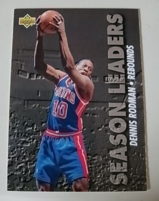 1993-94 Upper Deck #167 Dennis Rodman Season Leaders — front
