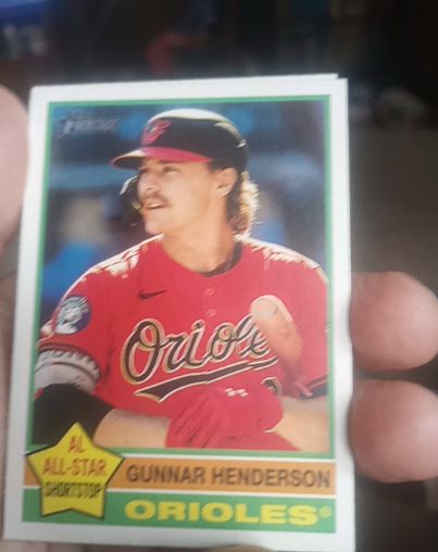 2025 Topps Heritage #174 Gunnar Henderson — front
