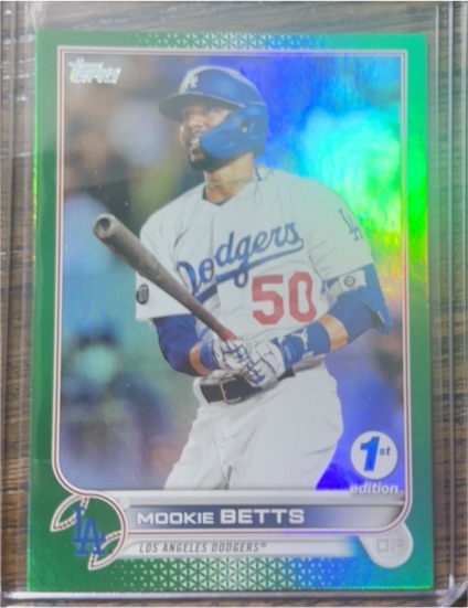 2022 Topps Series 1 1st Edition #50 Mookie Betts — front
