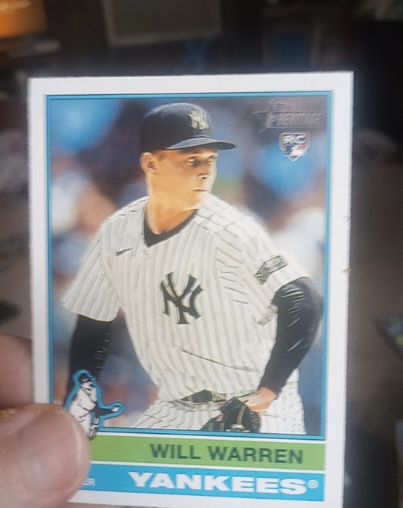 2025 Topps Heritage #281 Will Warren — front