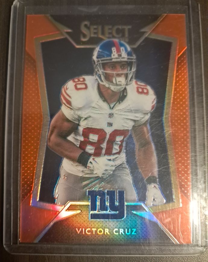 2014 Panini Select #1 Victor Cruz — front