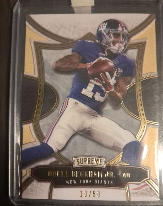 2015 Topps Supreme #18 Odell Beckham Jr. — front