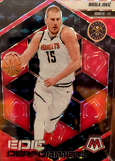 2024-25 Panini Mosaic #8 Nikola Jokic — front