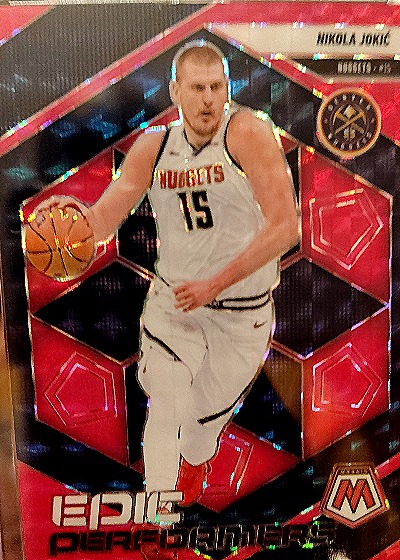2022-23 Panini Mosaic #8 Nikola Jokić — front