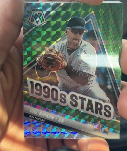 2022 Panini Mosaic #295 Cal Ripken 1990s Stars — front