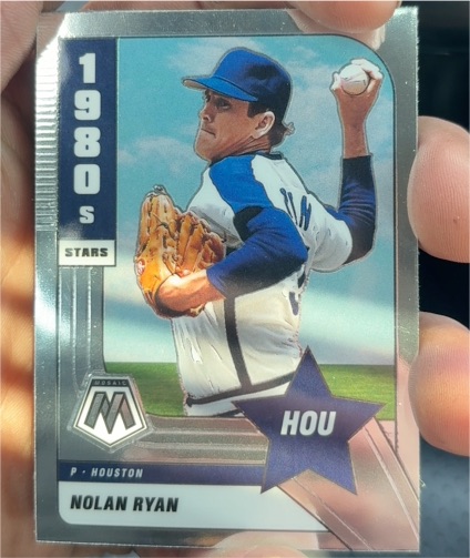 2022 Panini Mosaic #290 Nolan Ryan Houston Astros 1980's Stars — front