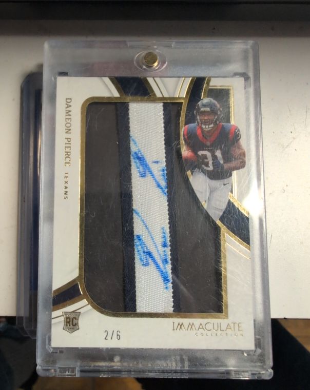 2022 Panini Immaculate Collection #2/6 Dameon Pierce — front