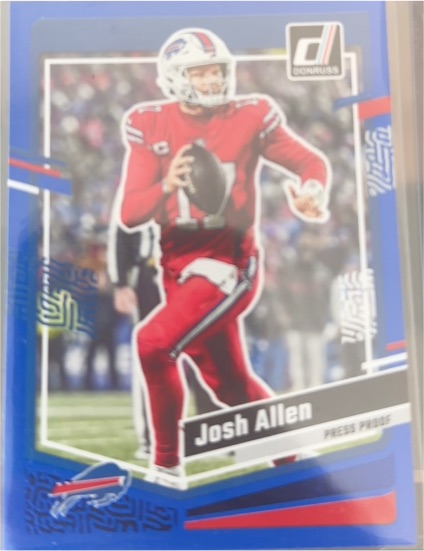 2023 Donruss #32 Josh Allen Buffalo Bills — front