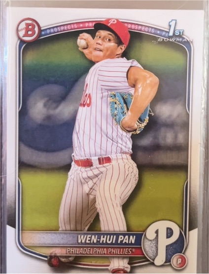 2025 Bowman #BP-6 Wen-Hui Pan — front
