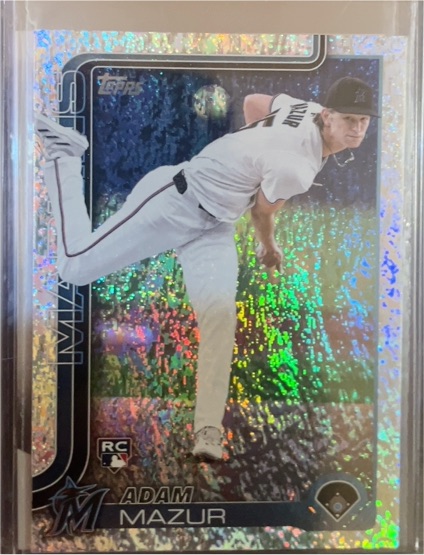 2025 Topps Series 1 #309 Adam Mazur — front