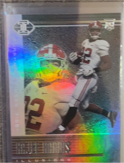 2021 Panini Chronicles Draft Picks Illusions #110 Najee Harris Rookie — front