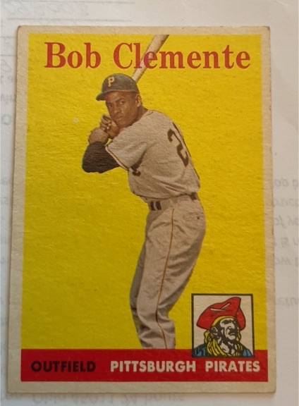 1958 Topps #52 Bob Clemente — front