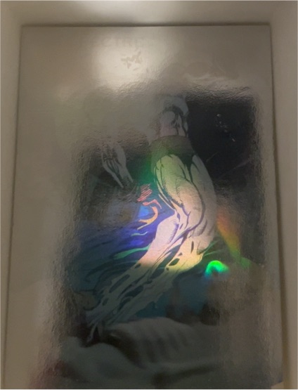 1992 FPG Haunted Hologram Insert Jeffrey Jones — front