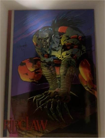 1993 Wizard Magazine Series 3 #5 Ripclaw — front