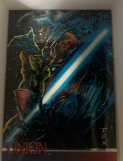1993 Wizard Magazine Series 3 #6 Union Chromium Promo Card — front