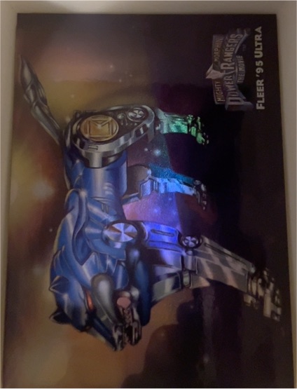1995 Fleer Ultra Mighty Morphin Power Rangers #5 Wolf Ninja Zord — front
