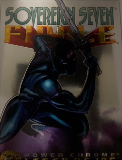 1995 Skybox DC Power Chrome Legends #148 Finale — front