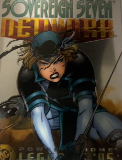 1995 Skybox DC Legends Power Chrome #145 Network — front