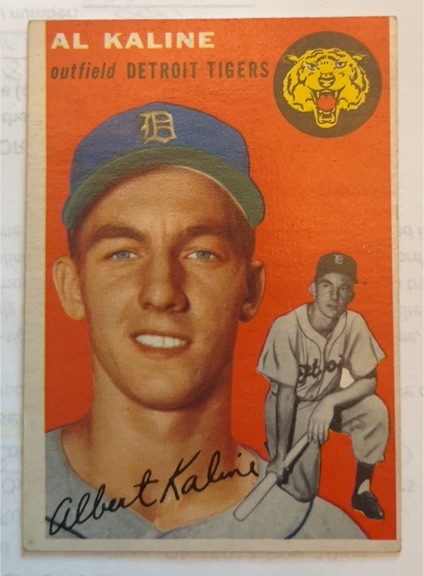 1954 Topps #201 Al Kaline — front