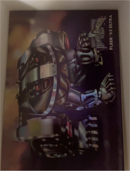 1995 Fleer Ultra Power Rangers #6 Frog Ninja Zord — front