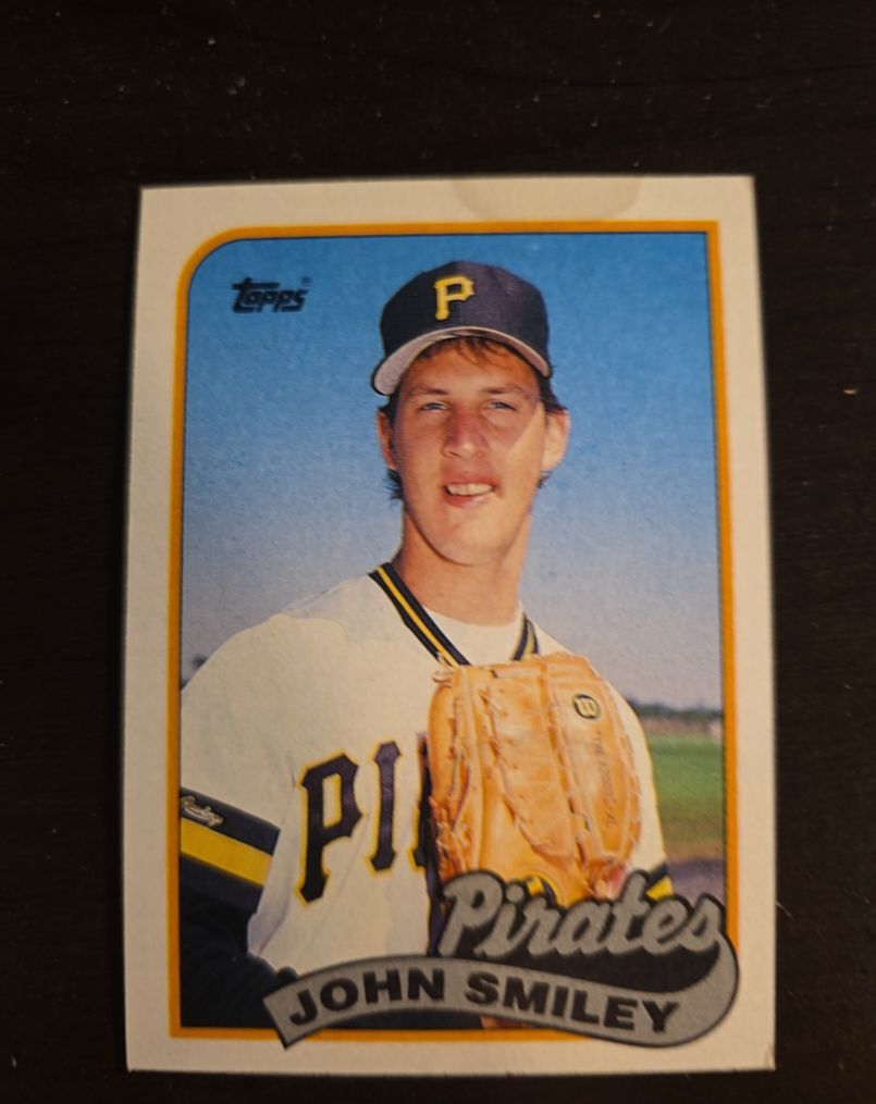 1989 Topps #322 John Smiley — front
